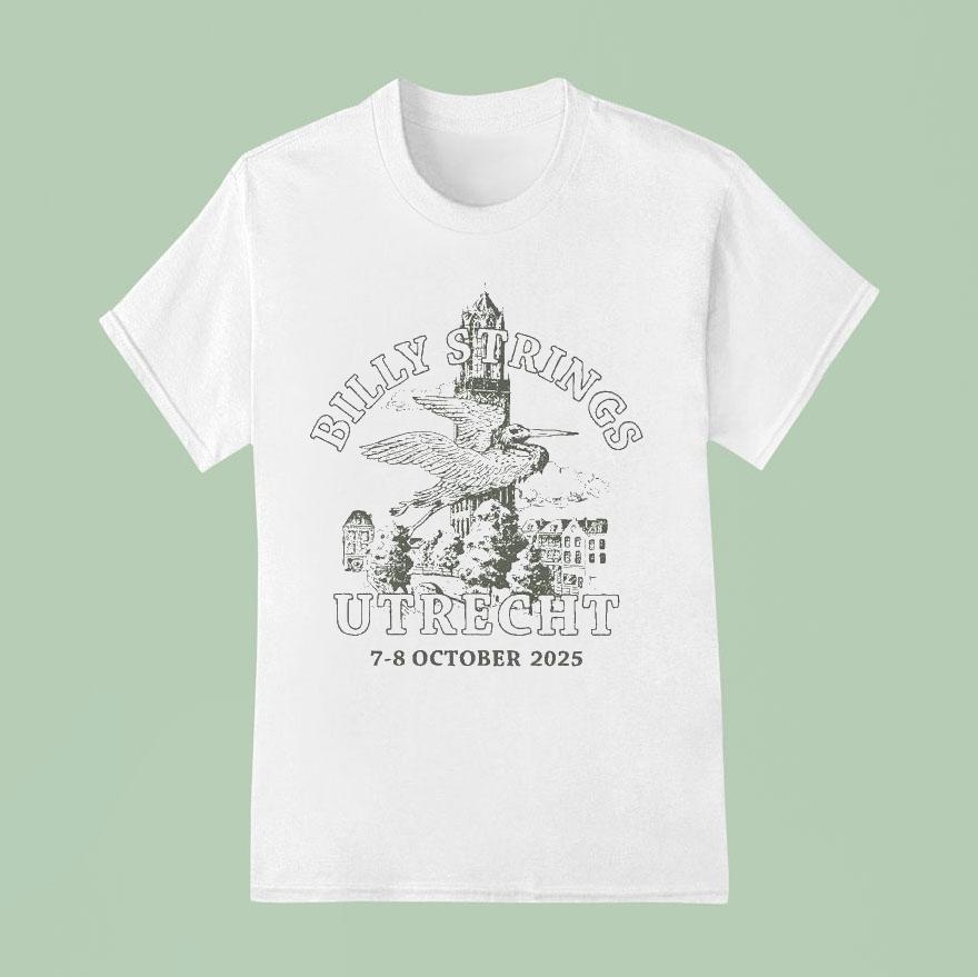 Billy Strings Utrecht Netherlands October Tour T Shirt