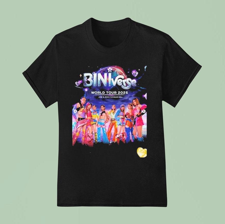 Biniverse World Tour  Live Concert At  Music Hall In Houston Tx On June   T Shirt