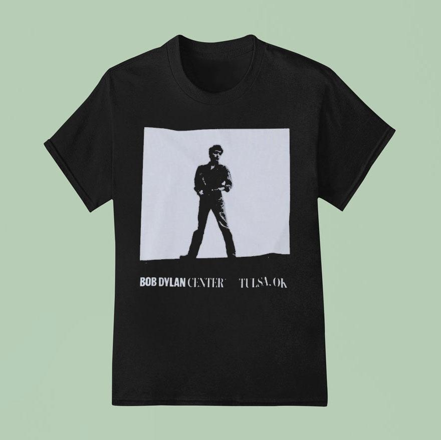 Bob Dylan Center Tulsa Ok Roof T Shirt