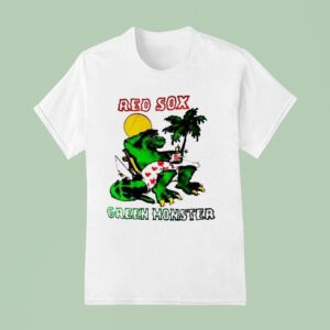 Boston Red Sox Green Momster T Shirt