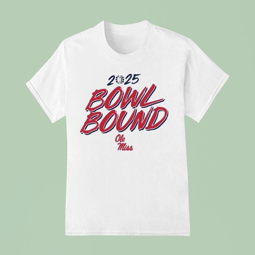 Bowl Bound Ole Miss Rebels Football T Shirt