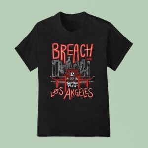 Breach Los Angeles Twenty One Pilots Tour T Shirt
