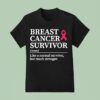Breast Cancer Survivor Definition Pink Ribbon T Shirt