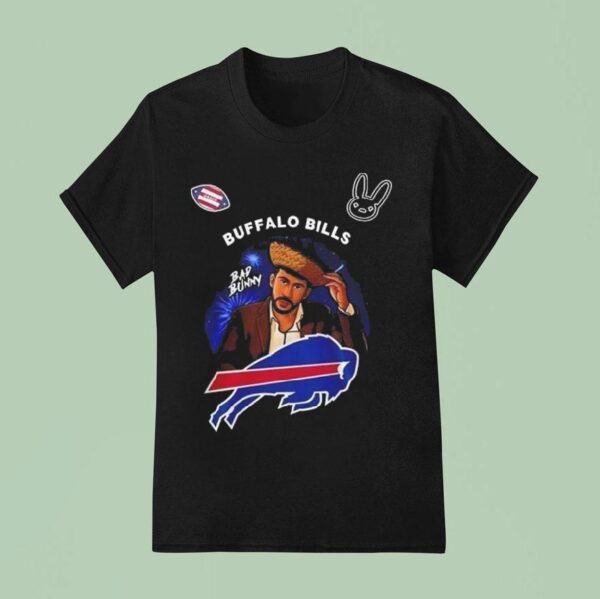Buffalo Bills Bad Bunny Super Bowl Lx T Shirt