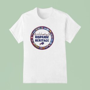 Buffalo Bills Hispanic Heritage Celebration Logo T Shirt