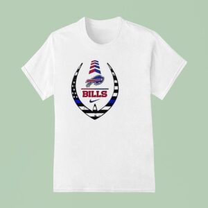 Buffalo Bills Police Law Enforcement Appreciation Day Logo T Shirt