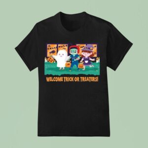 Buffalo Bills Welcome Trick Or Treaters Halloween T Shirt