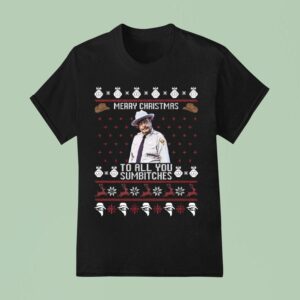 Buford T Justice Merry Christmas To All You Sumbitches T Shirt