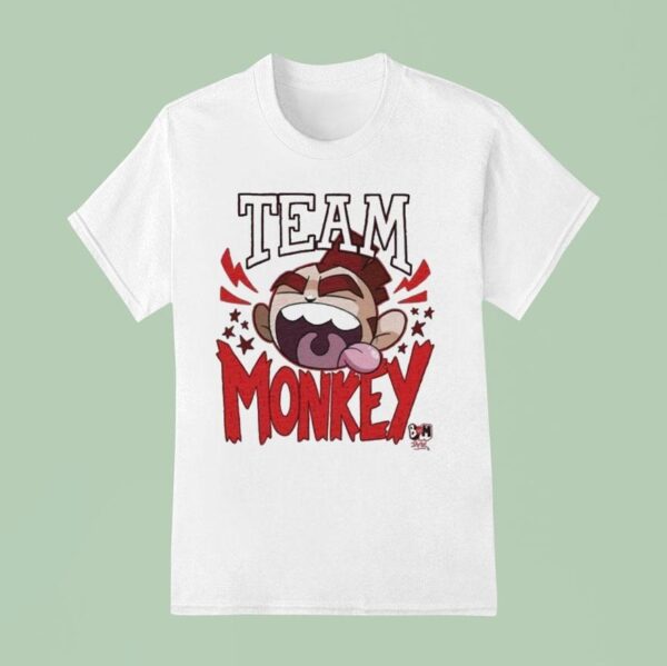 Bunny Vs Monkey Team Monkey T Shirt