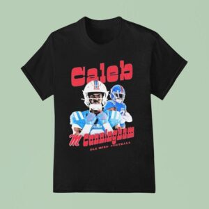 Caleb Cunningham Ole Miss Rebels Player T Shirt