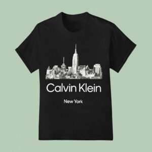 Calvin Klein Nyc Skyline Logo T Shirt