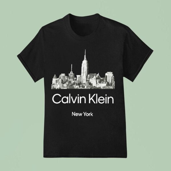 Calvin Klein Nyc Skyline Logo T Shirt