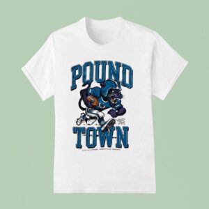 Carolina Panthers Pound Town Glory Days Masco T Shirt