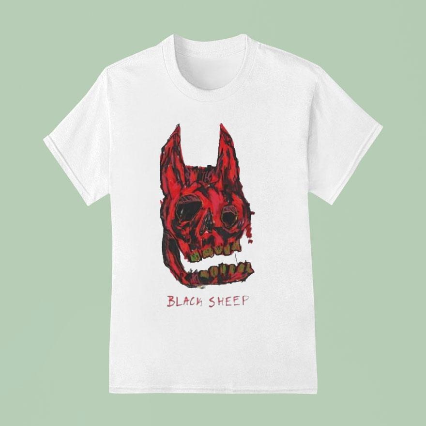 Caskey Black Sheep Skull T Shirt