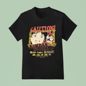 Caution Kindan No Sekai Yuigaoka Girls High School Movie Club Anime T Shirt
