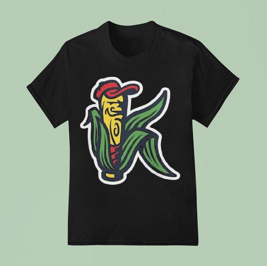 Cedar Rapids Kernels Primary Logo  T Shirt