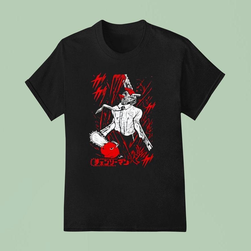Chainsaw Man Csm Denji Power T Shirt