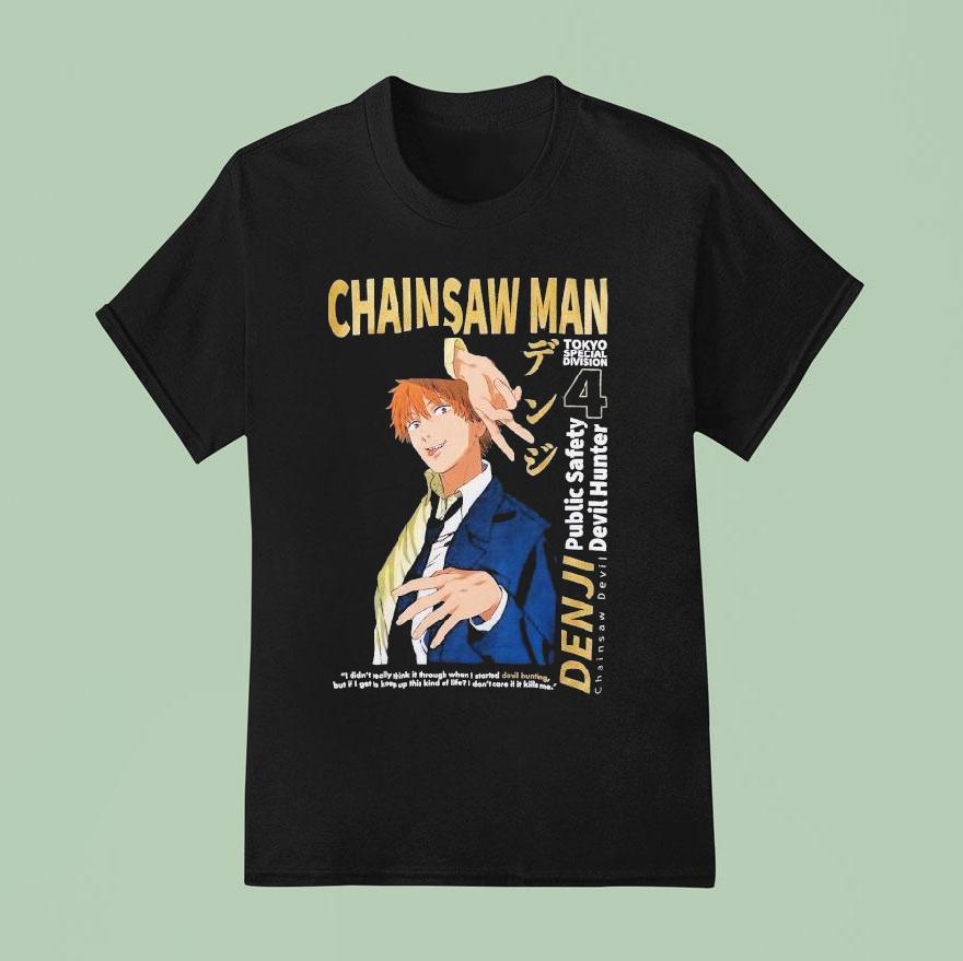 Chainsaw Man Public Safety Devil Hunter Denji T Shirt