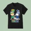 Charlie Brown And Snoopy X Baylor Bears And Dallas Cowboys T Shirt