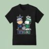 Charlie Brown Dallas Cowboys And Snoopy Dallas Stars Skyline T Shirt