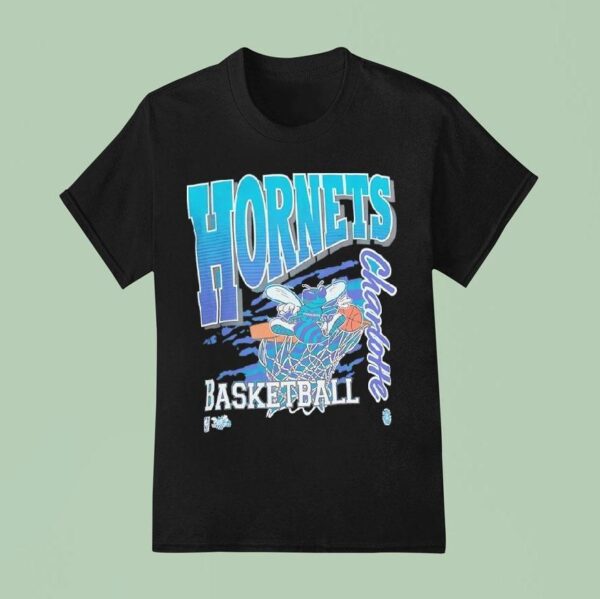 Charlotte Hornets Nba Basketball Masco T Shirt