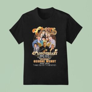 Cheers Rd Anniversary Rest In Peace Norm George Wendt Thank You For The Memories Signature T Shirt