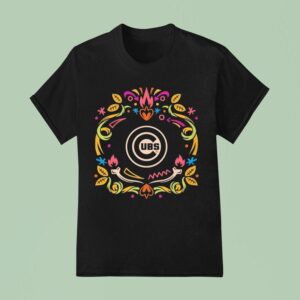 Chicago Cubs Da De Los Muertos T Shirt