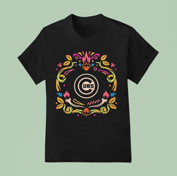 Chicago Cubs Da De Los Muertos T Shirt