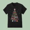Chicago Cubs Mlb Name Players Tree Christmas T Shirt