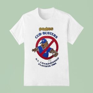 Chicago Cubs Padres Cub Busters Nl Championship Playoff Masco T Shirt