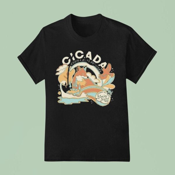Cicada Fest Hanley Island Niagara On Ca Fox Bird October T Shirt