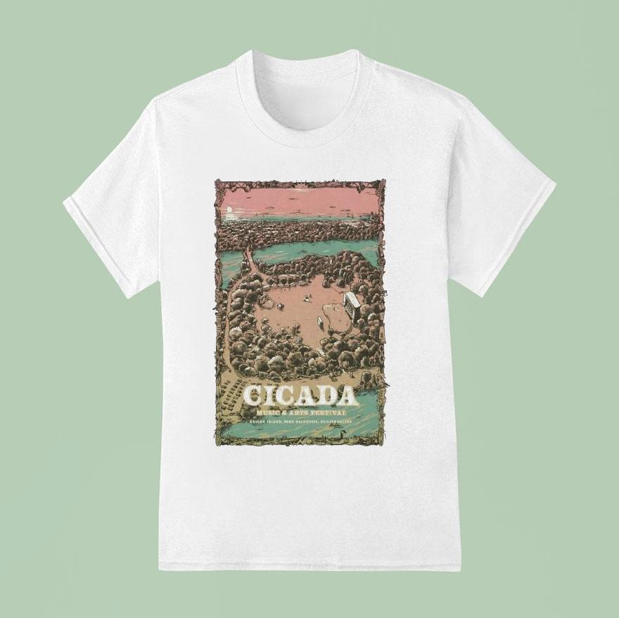 Cicada Music And Arts Festival St Catharines On Oct    T Shirt