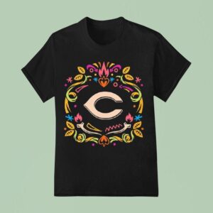 Cincinnati Reds Da De Los Muertos T Shirt