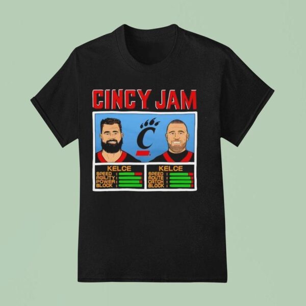 Cincy Jam Jason And Travis Kelce T Shirt