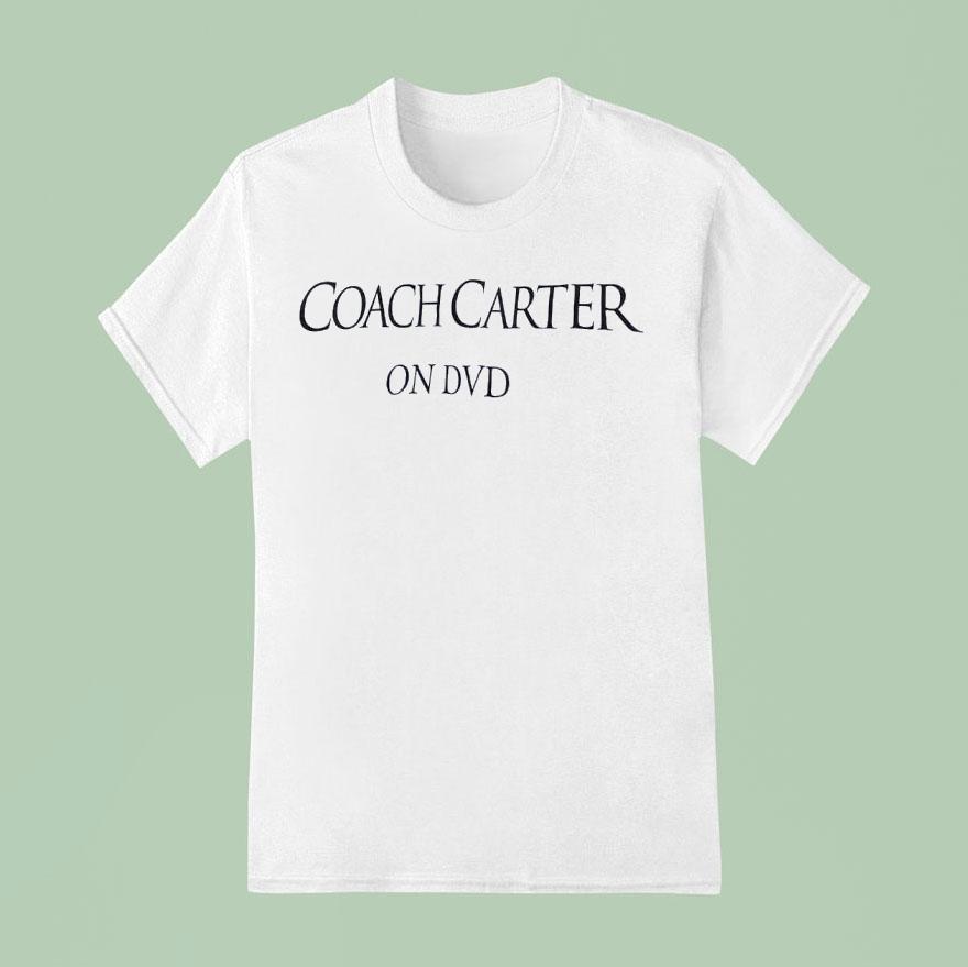 Coach Carter On Dvd T Shirt