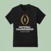 College Football Playoff National Championship Game Logo T Shirt