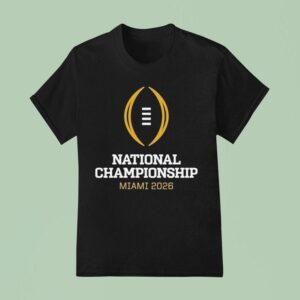 College Football Playoff National Championship Game Logo T Shirt