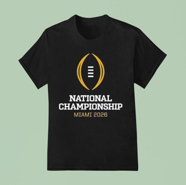 College Football Playoff National Championship Game Logo T Shirt
