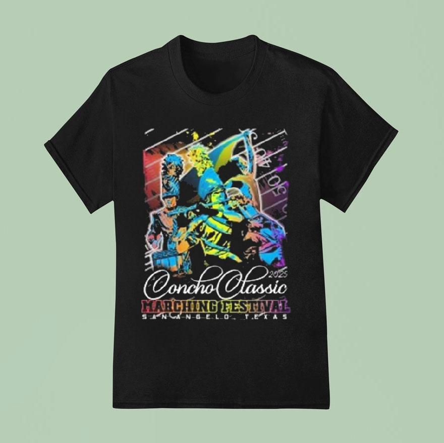 Concho Classic Marching Festival San Angelo Texas T Shirt