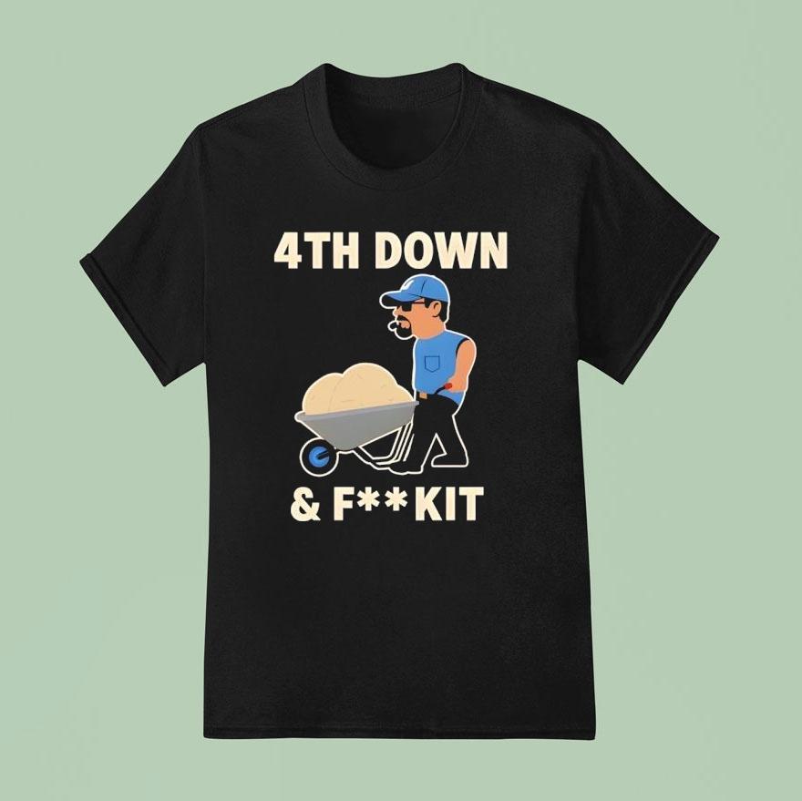 Dan Campbell Th Down And Fk I T Shirt