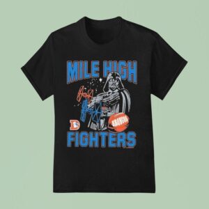 Darth Vader Denver Broncos Mile High Fighters Star Wars X Nfl T Shirt