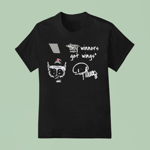 Demaryius Thomas Only Winners Get Wings Denver Broncos Nfl T Shirt