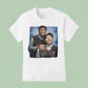 Denis Bouanga And Son Heung Min Los Angeles Fc Step Brothers T Shirt
