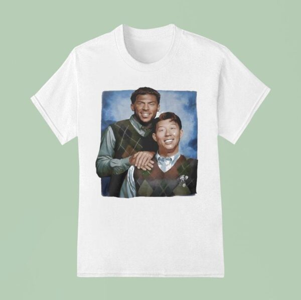 Denis Bouanga And Son Heung Min Los Angeles Fc Step Brothers T Shirt
