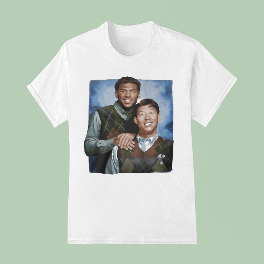 Denis Bouanga And Son Heung Min Los Angeles Fc Step Brothers T Shirt