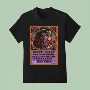 Denzel Curry And Freddie Gibbs With Earl October Red Rocks Amphitheatre In Morrison Co T Shirt