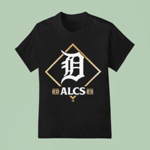 Detroit Tigers American League Division Series Champions Locker Room T Shirt