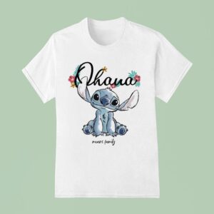 Disney Lilo Stitch Ohana Means Family T Shirt