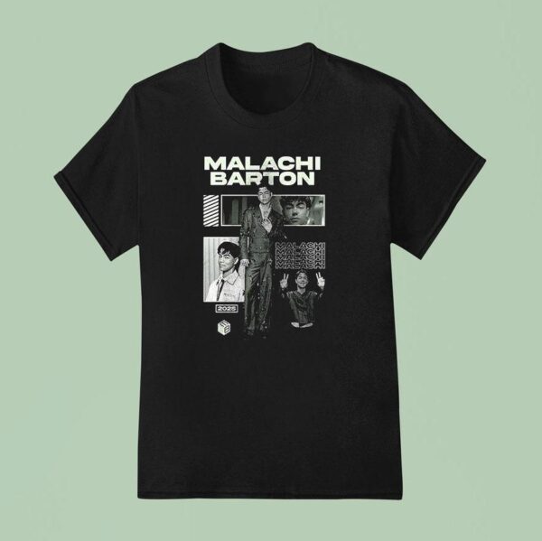 Disney Malachi Barton Descendants Zombies World Collide Tour Roster T Shirt