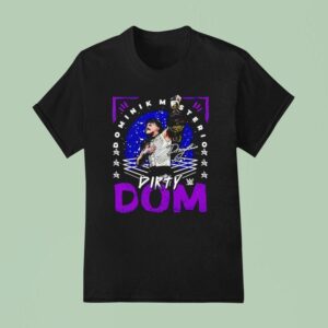 Dominik Mysterio Dirty Dom Champion Signature T Shirt